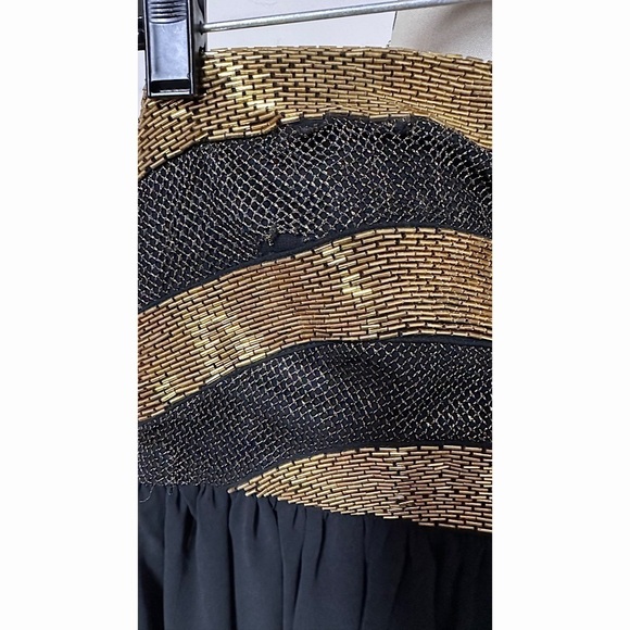 GOLD Beaded dress - Picture 3 of 4